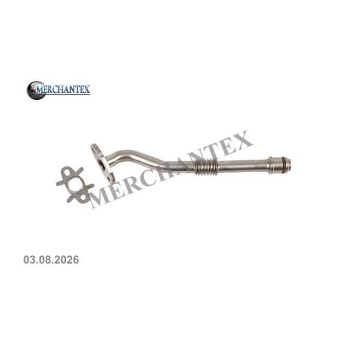 (8200469697 1519200Q0D 4431836 GM 93161873) NISSAN OPEL RENAULT VAUXHALL TURBO LUBRICATION PIPE (8200469697 1519200Q0D 4431836 GM 93161873) NISSAN OPEL RENAULT VAUXHALL TURBO LUBRICATION PIPE