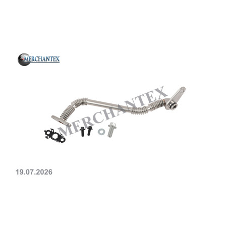 (860391 GM 55587503 5860556 GM 55566148) CHEVROLET OPEL SAAB VAUXHALL TURBO LUBRICATION PIPE (860391 GM 55587503 5860556 GM 55566148) CHEVROLET OPEL SAAB VAUXHALL TURBO LUBRICATION PIPE