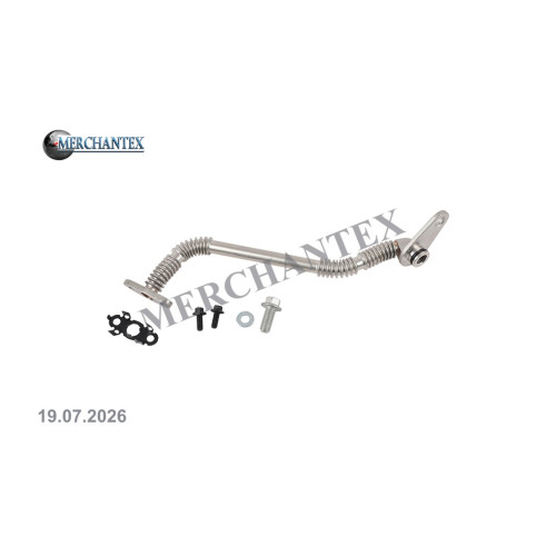 (860391 GM 55587503 5860556 GM 55566148) CHEVROLET OPEL SAAB VAUXHALL TURBO LUBRICATION PIPE