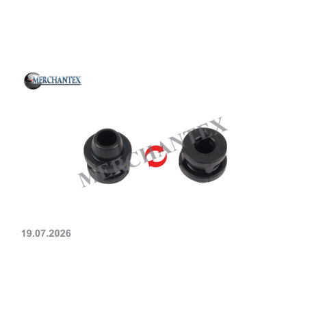 (91AB8125AC 6548783) FORD RADIATOR HOLDER RUBBER (91AB8125AC 6548783) FORD RADIATOR HOLDER RUBBER