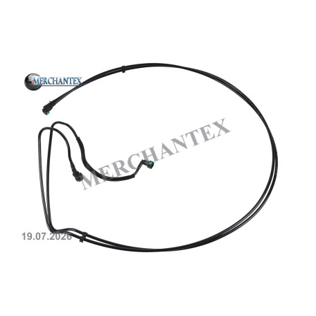 (9819613080 3649342) CITROEN OPEL PEUGEOT VAUXHALL FUEL PIPE