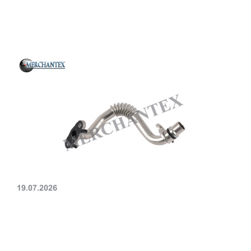 (LR087351 9X2Q6K673GE LR078875 9X2Q6K673GD LR078522 9X2Q6K673GC LR044556 9X2Q6K673GB) LAND TURBO LUBRICATION PIPE