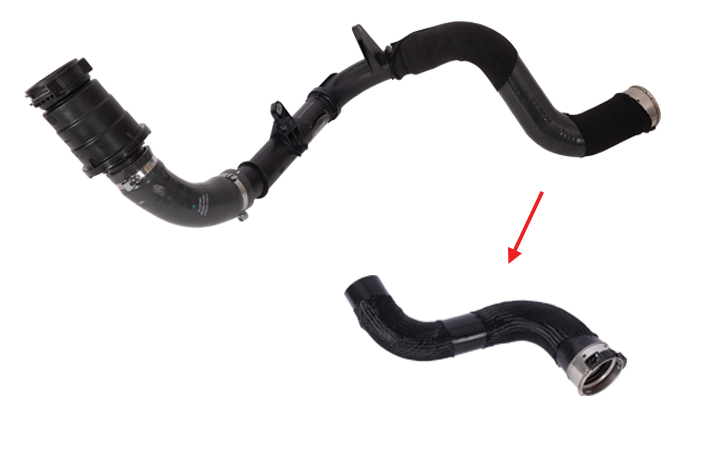 144605705R RENAULT TURBO HOSE LARGE EXCLUSION OF PLASTIC PARTS