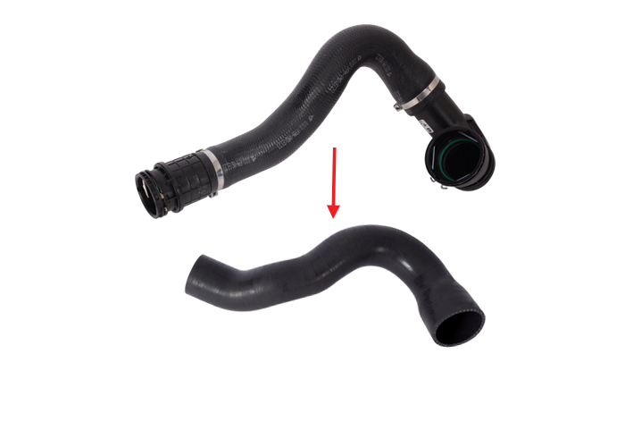 860418 GM 13345556 OPEL TURBO HOSE EXCLUSION OF PLASTIC PARTS